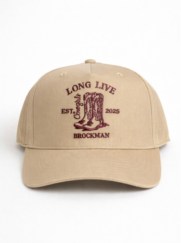 LONG LIVE BROCKMAN HAT – THE BROCKMAN COLLECTION